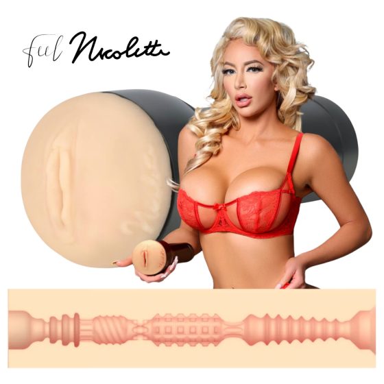 Kiiroo Nicolette Shea - masturbátor umělá vagína (přírodní)