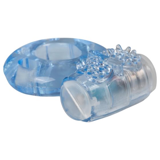 Easytoys - vibrační erekční kroužek (modrý)
