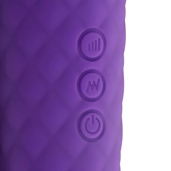EasyToys - mini masážní vibrátor s akumulátorem - fialový