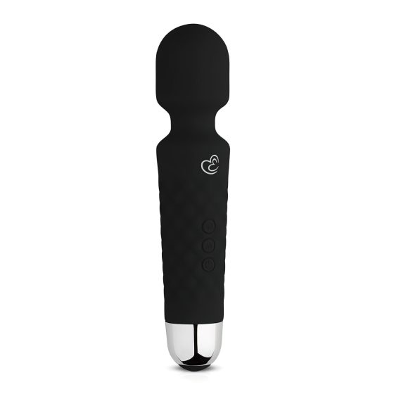 EasyToys Mini Wand - akumulátorový masážní vibrátor (černý)