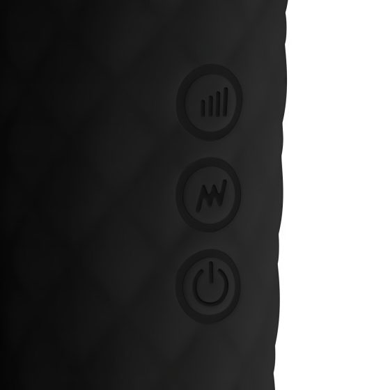 EasyToys Mini Wand - akumulátorový masážní vibrátor (černý)