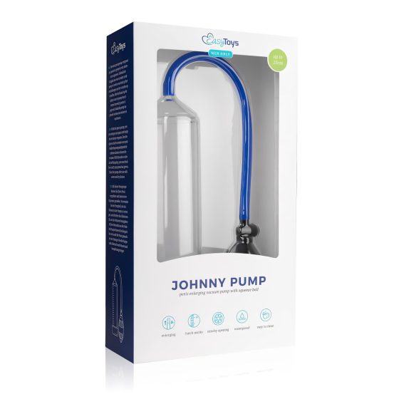Easytoys - vakuová pumpa na penis (průhledná)