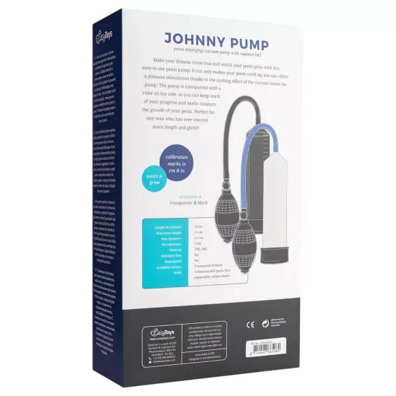 EasyToys - pumpa na penis (průhledná)