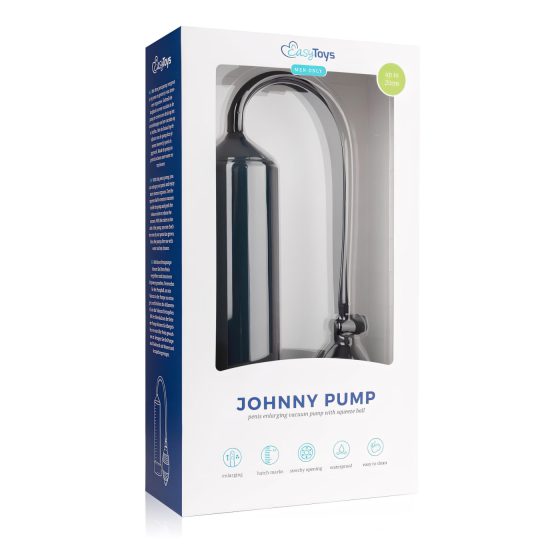 Easytoys - vakuová pumpa na penis (černá)