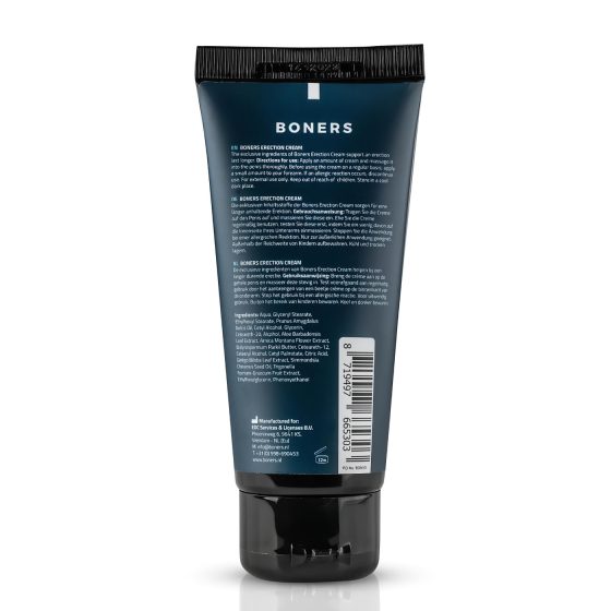 Boners - stimulační krém na erekci pro muže - 100 ml