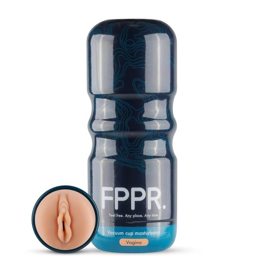 FPPR. Mocha - realistický umělý masturbátor ve tvaru vagíny (přírodní)