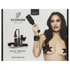  Secret Pleasure Chest - pokročilá sada BDSM - 14dílná (černá)