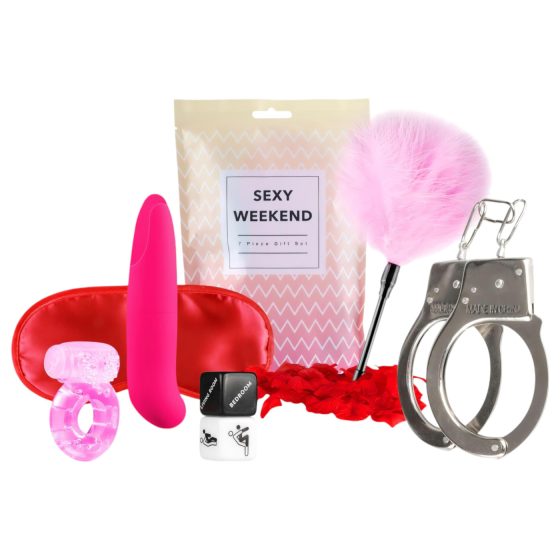 LoveBoxxx Sexy víkend – vibrační sada (7dílná)