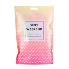   LoveBoxxx Sexy Weekend - souprava s vibrátorem (7 dílna sada)