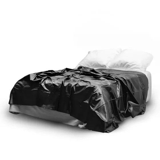 Easytoys - lakovaná prostěradla - 180x230 cm - černá