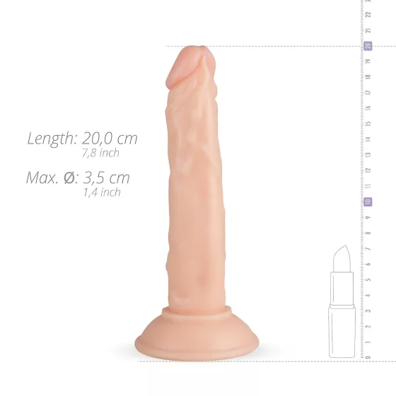 Real Fantasy Blane - realistické dildo - 20 cm - tělová barva