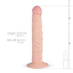   Real Fantasy Scott - realistické dildo - 25 cm (přírodní)