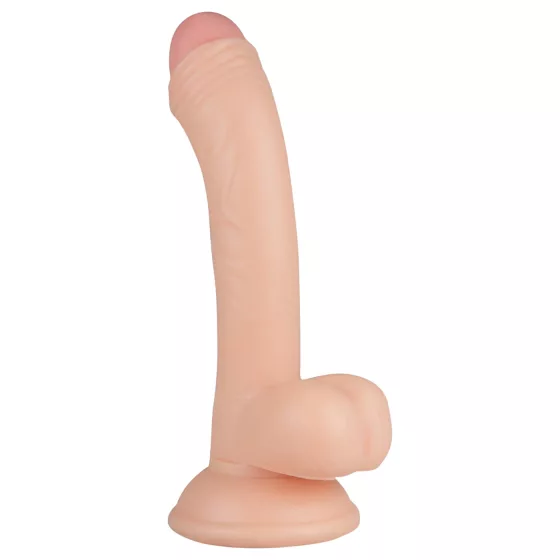 Real Fantasy Vince - realistické dildo s varlaty a předkožkou