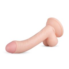   Real Fantasy Vince - dilda s varlaty a předkožkou - 19,5 cm (přírodní)