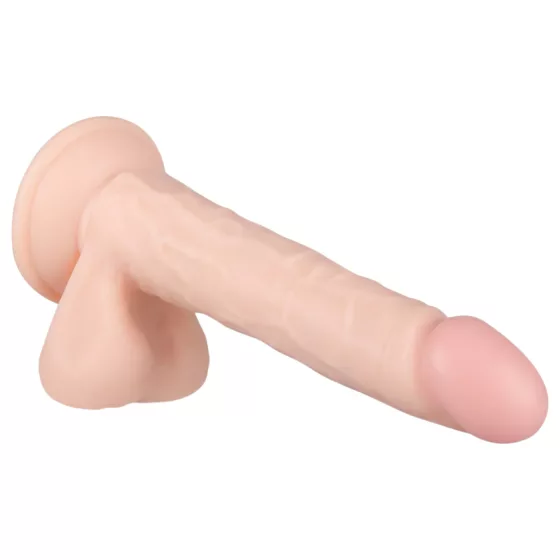 Real Fantasy Lewis - realistický vibrátor na baterie - 22 cm - tělový