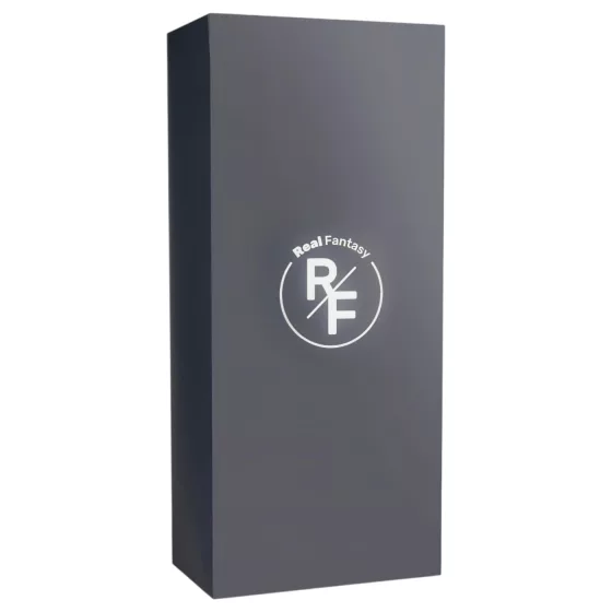 Real Fantasy Lewis - realistický vibrátor na baterie - 22 cm - tělový