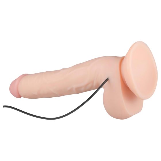 Real Fantasy Elvin - akumulátorový, realistický vibrátor - 28cm (přírodní)