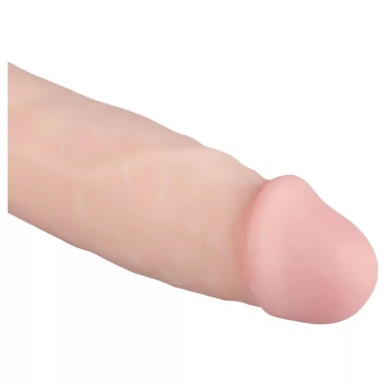 Real Fantasy Dwane - realistický vibrátor na dálkové ovládání - 31 cm - tělová