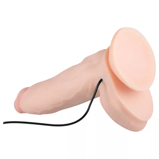 Real Fantasy Dwane - realistický vibrátor na dálkové ovládání - 31 cm - tělová