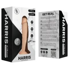   Real Fantasy Harris - realistické dildo - 15 cm (přírodní)