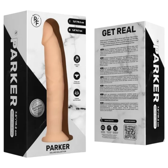Real Fantasy Parker - realistické dildo - 19 cm - tělová barva