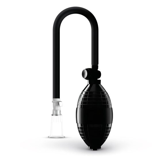 Saiz Basic - klitorální pumpa (průhledná-černá)