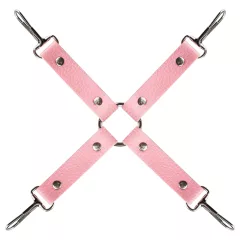   Secret Pleasure Chest - pokročilá sada BDSM - 14dílná (růžová)