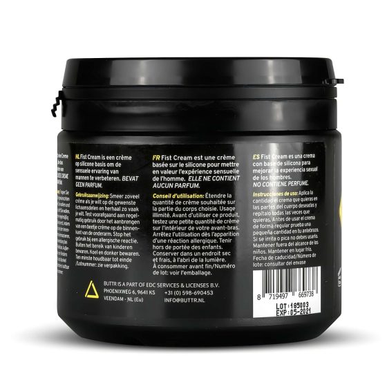 BUTTR Fisting Krém - krém pro pěsti (500 ml)