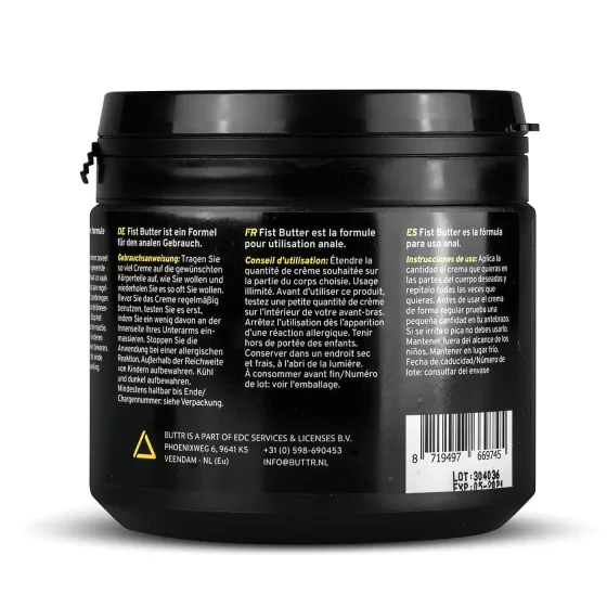 BUTTR - fisting lubrikant - máslový gel - 500 ml