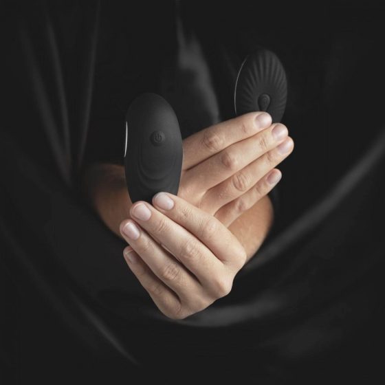Sway No.3 - nabíjecí vibrační kalhotky - černé (S-L)