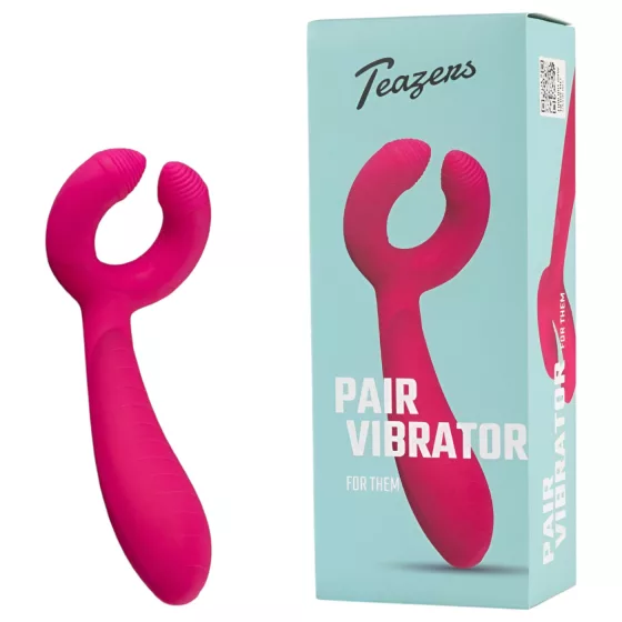 Easytoys Couple - párový vibrátor - dobíjecí, vodotěsný - růžový