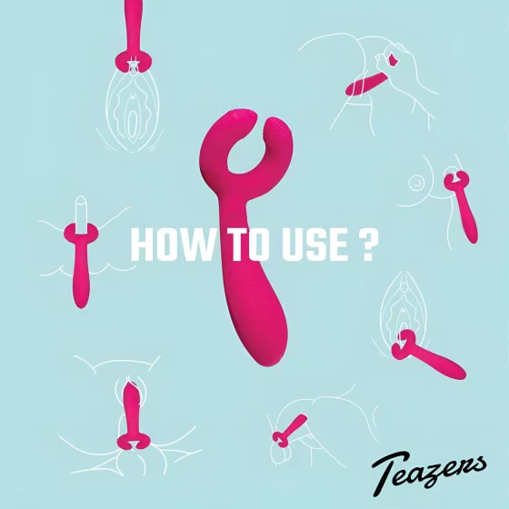Easytoys Couple - párový vibrátor - dobíjecí, vodotěsný - růžový