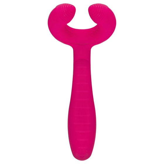 Easytoys Couple - akumulátorový, vodotěsný párový vibrátor (růžový)
