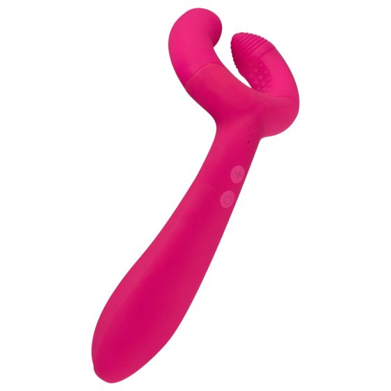 Easytoys Couple - akumulátorový, vodotěsný párový vibrátor (růžový)