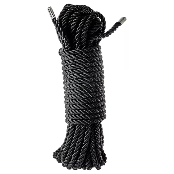 Blaze - shibari kinbaku bondage lano (10 m, černé)