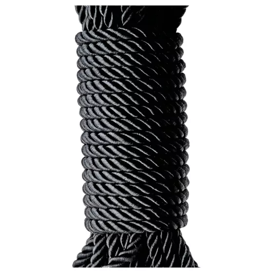 Blaze - shibari kinbaku bondage lano (10 m, černé)