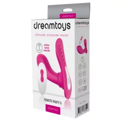   Dreamtoys Essentials - nositelné vibrační kalhotky s drážděním G-bodu (magenta)
