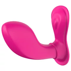   Dreamtoys Essentials - nositelné vibrační kalhotky s drážděním G-bodu (magenta)