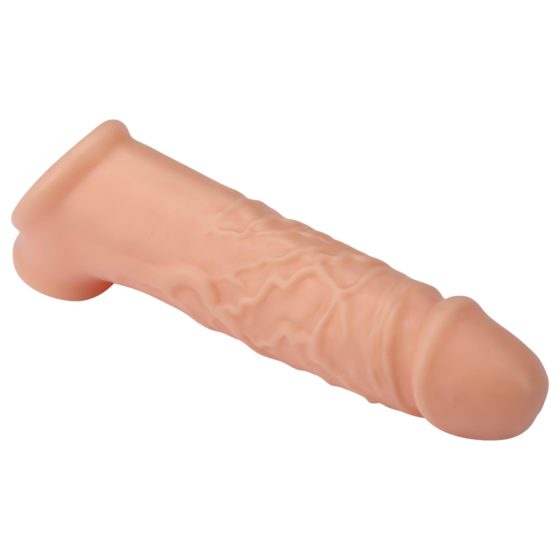RealStuff Extender 6,5 - návlek na penis - přírodní (17 cm)