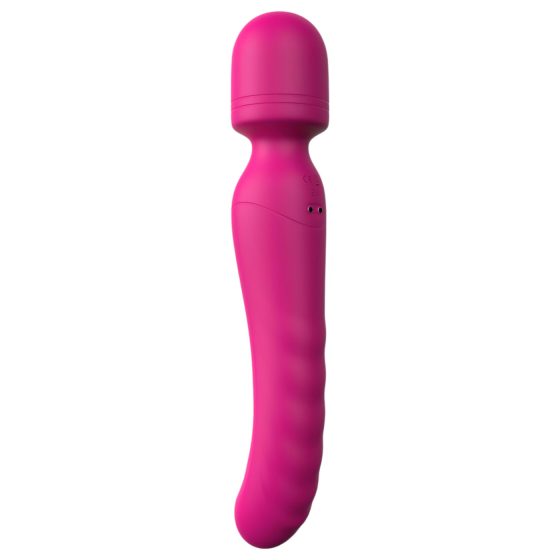 Vibes of Love Wand - akumulátorový, vyhřívaný masážní vibrátor (růžový)