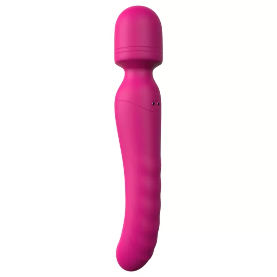 Vibes of Love Wand - masážní vibrátor - akumulátor, zahřívací - růžový