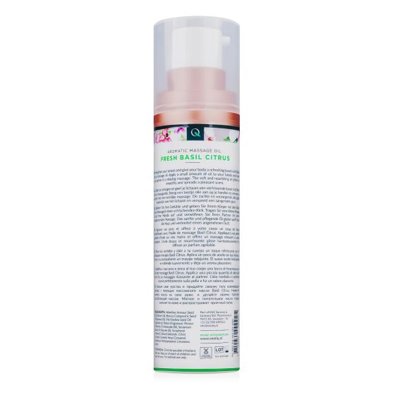 Exotiq - vonný masážní olej - bazalka-citron (100ml)