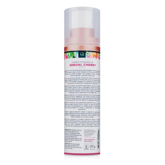 Exotiq - voňavý masážní olej - třešeň (100ml)