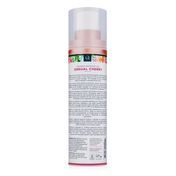 Exotiq - masážní olej - třešeň - 100 ml