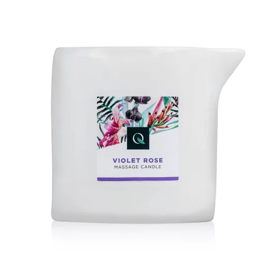 Exotiq - masážní svíčka - růže - 200g