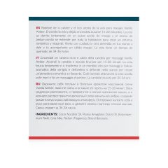 Exotiq Vanilla Amber - masážní svíčka (200g)