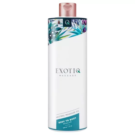 Exotiq Body To Body - masážní olej na dlouhou výdrž - 500 ml