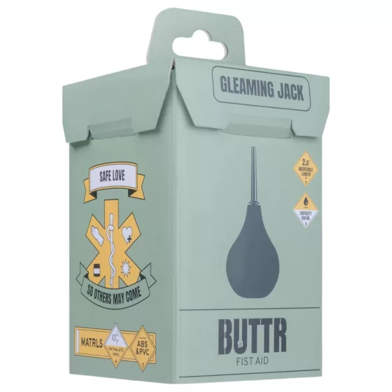 BUTTR - anální sprcha - černá