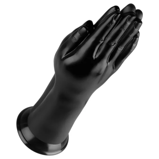 BUTTR - fisting dildo s přísavkou - černý