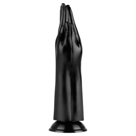 BUTTR - fisting dildo s přísavkou - černý